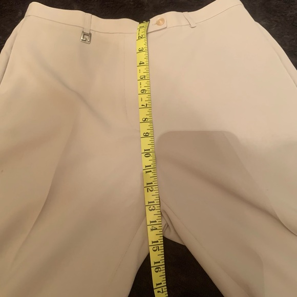 Women’s classic high waist beige trousers. Size 44 EU - Picture 7 of 9